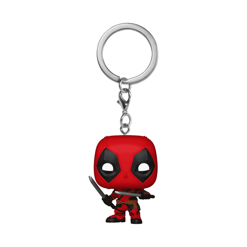 Pop! Keychain Deadpool with Swords, , hi-res view 1