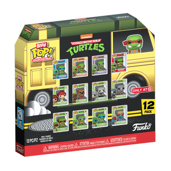 Bitty Pop! Collector Pack Teenage Mutant Ninja Turtles 12-Pack, Image 1