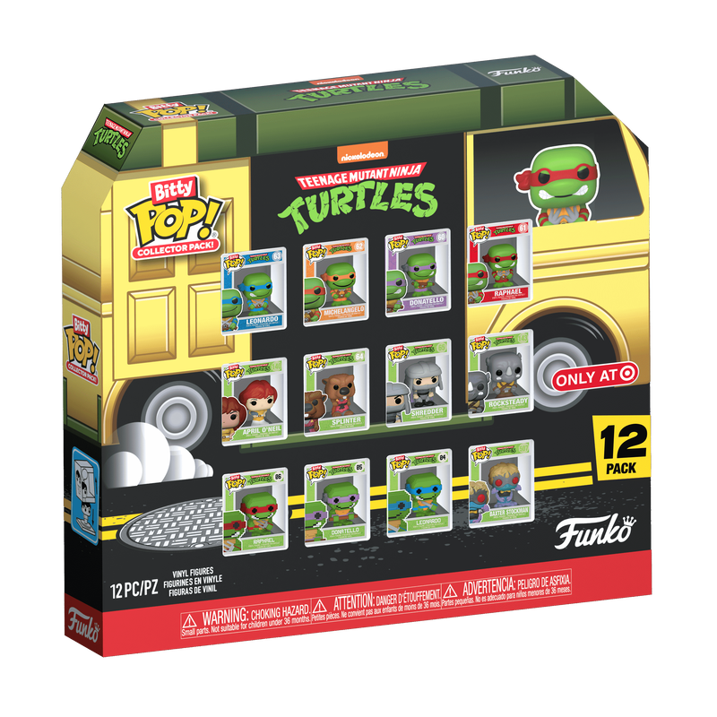 Bitty Pop! Collector Pack Teenage Mutant Ninja Turtles 12-Pack, , hi-res view 1