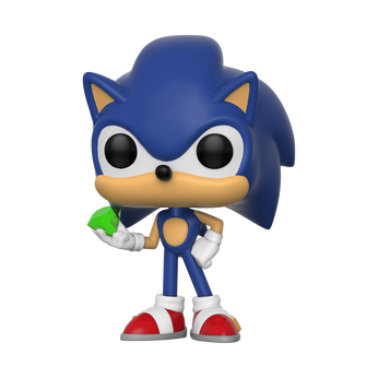 Pop! Sonic with Emerald, Image 1