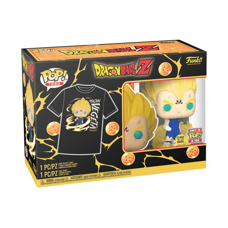 Pop! & Tee Majin Vegeta (Glow), , hi-res view 2