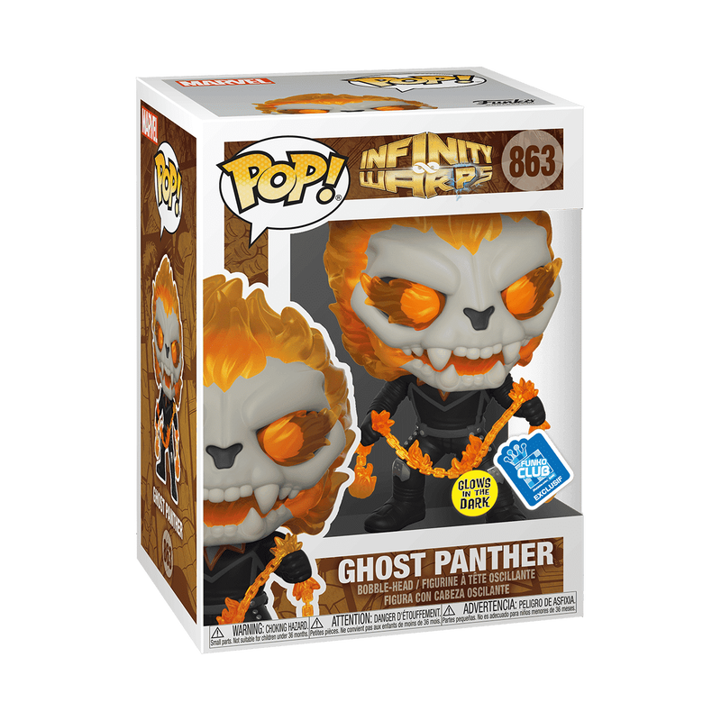 POP Marvel:InfinityWarps-GhostPantherWChain(GW), , hi-res view 1
