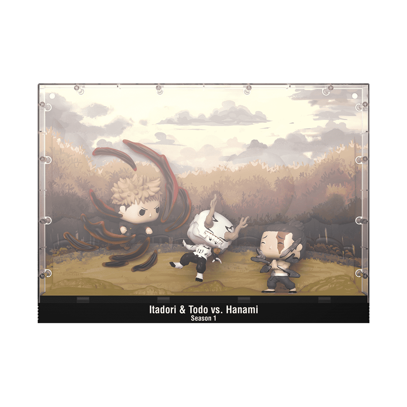 Pop! Deluxe Moment Itadori & Todo vs. Hanami - Season 1, , hi-res view 1