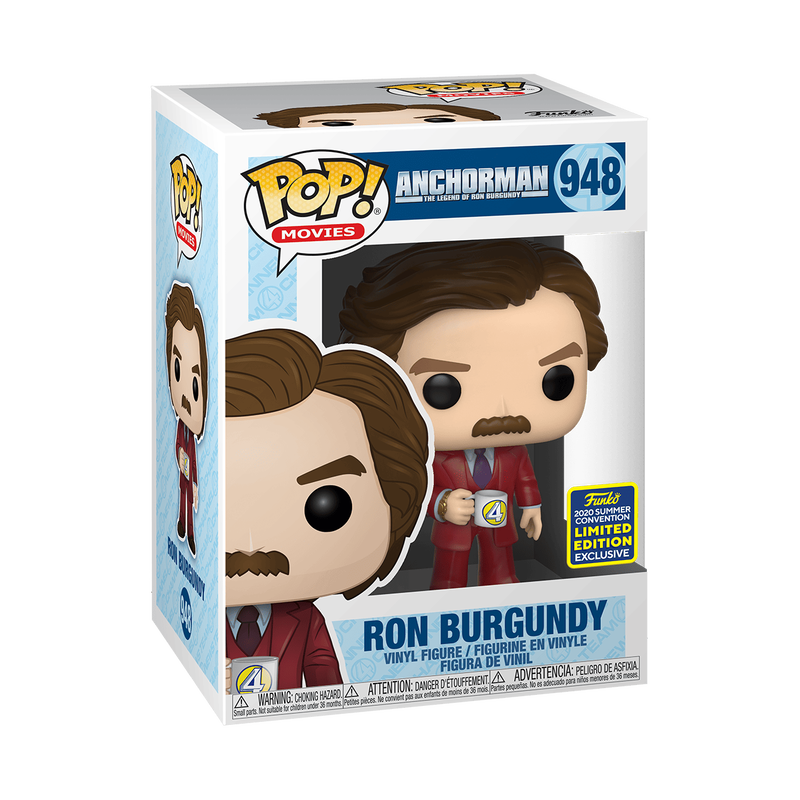 Pop! Ron Burgundy in Red Suit, , hi-res view 3
