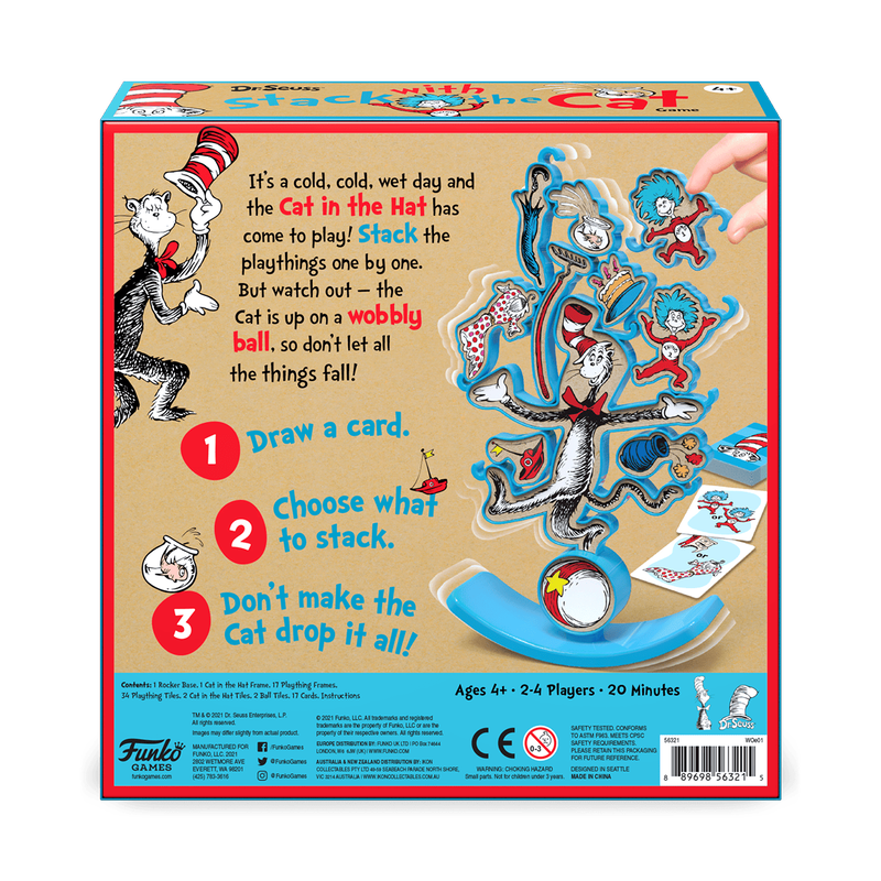 Dr. Seuss Stack with the Cat Children's Game, , hi-res image number 3