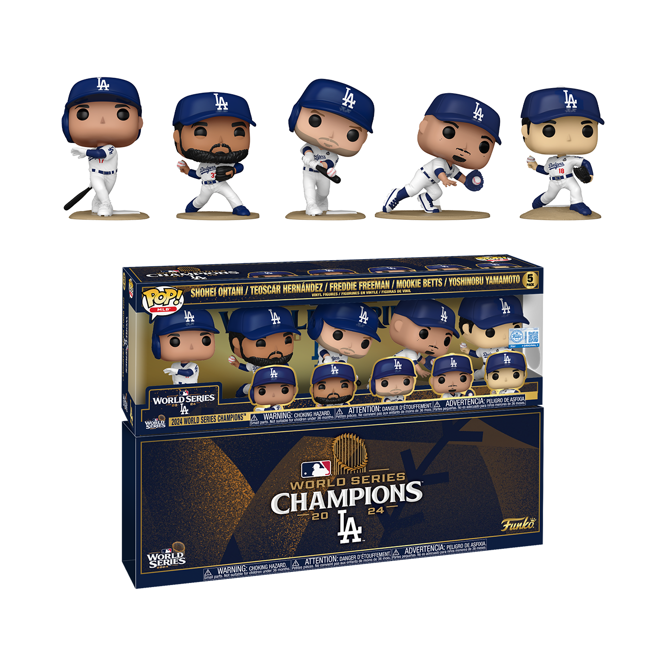 お値下げ！【限定品！】Funko 2024 ワールドシリーズ ドジャース 5体 お値下げ！【限定品！】Funko 2024 ワールドシリーズ ドジャース 5体