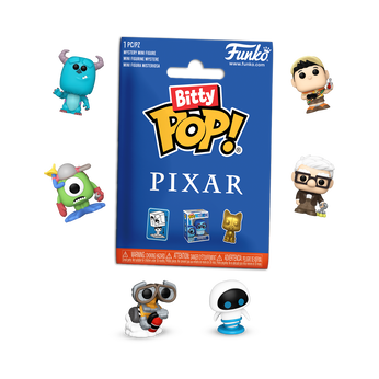 Bitty Pop! Singles Pixar 12-Pack Polybag, Image 1