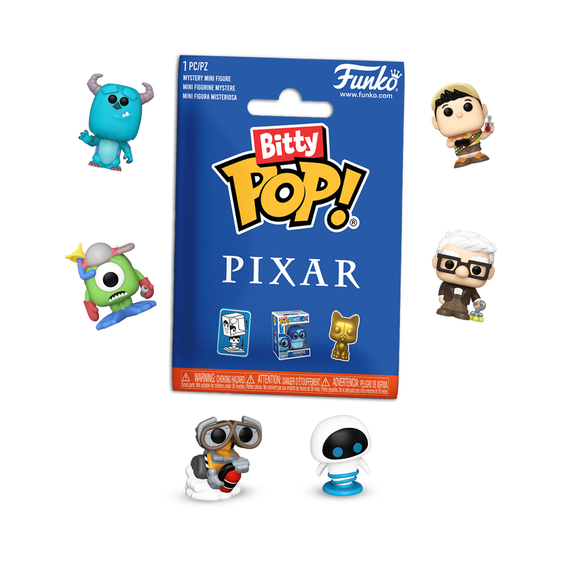 Bitty Pop! Singles Pixar 12-Pack Polybag, , hi-res view 1
