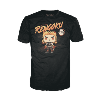 Kyojuro Rengoku Boxed Tee, Image 1