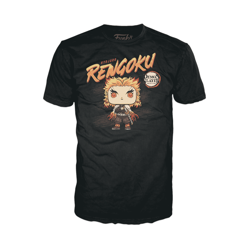 Kyojuro Rengoku Boxed Tee, , hi-res view 1
