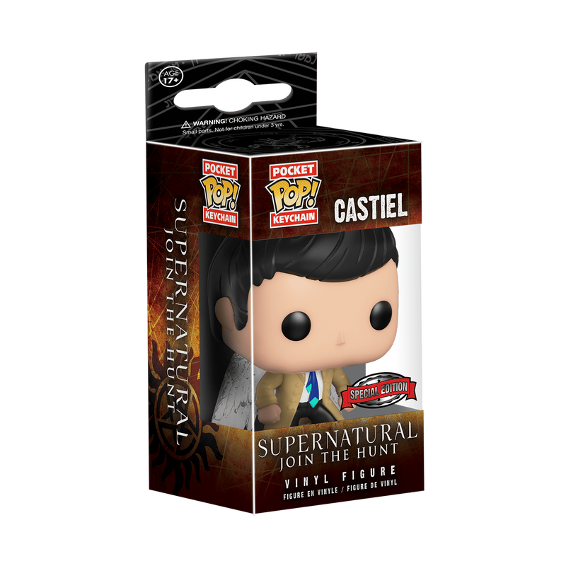 Pop! Keychain Castiel with Wings, , hi-res view 2