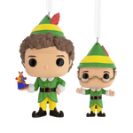 Buddy the Elf & Papa Elf Ornament, , hi-res view 1