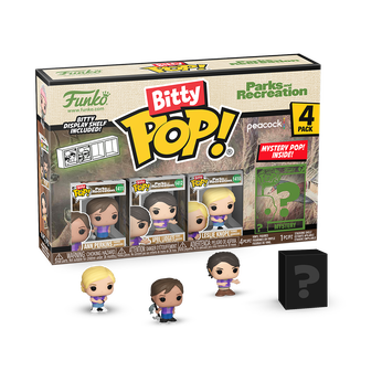 Bitty Pop! Parks and Recreation 4-Pack Series 2, Image 1
