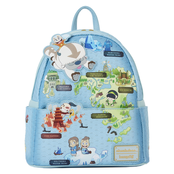 Avatar: The Last Airbender Map of the Four Nations Mini Backpack, Image 1