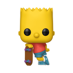 Pop! Bart Simpson with Skateboard, , hi-res view 1