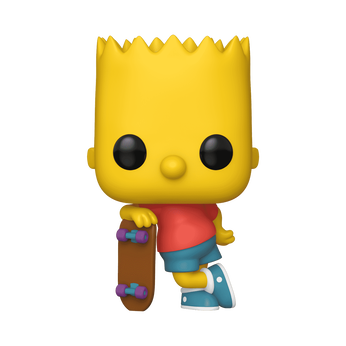 Pop! Bart Simpson with Skateboard, Image 1