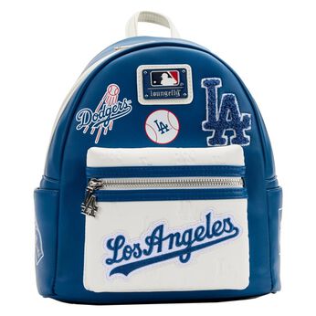 MLB LA Dodgers Patches Mini Backpack, Image 1