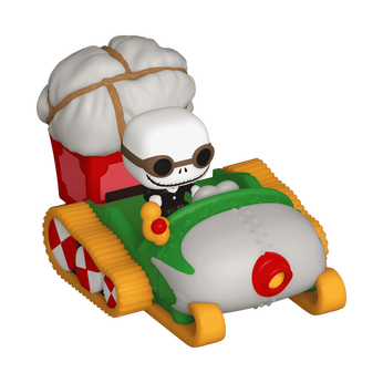 Bitty Pop! Rides Jack Skellington with Snowmobile, Image 1