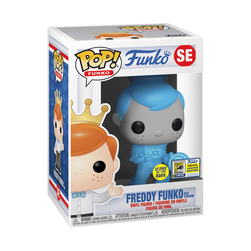 Pop! Freddy Funko as Tron (Glow), , hi-res view 2