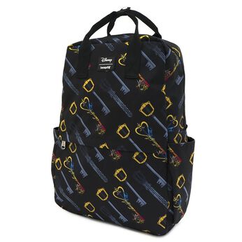 Disney Kingdom Hearts AOP Keys Square Backpack, Image 2