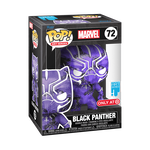 Pop! Artist Series Black Panther with Pop! Protector, , hi-res view 2