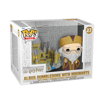 Pop! Town Albus Dumbledore with Hogwarts, Image 2