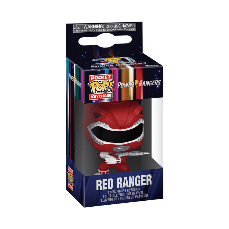 Pop! Keychain Red Ranger (30th Anniversary), , hi-res view 2