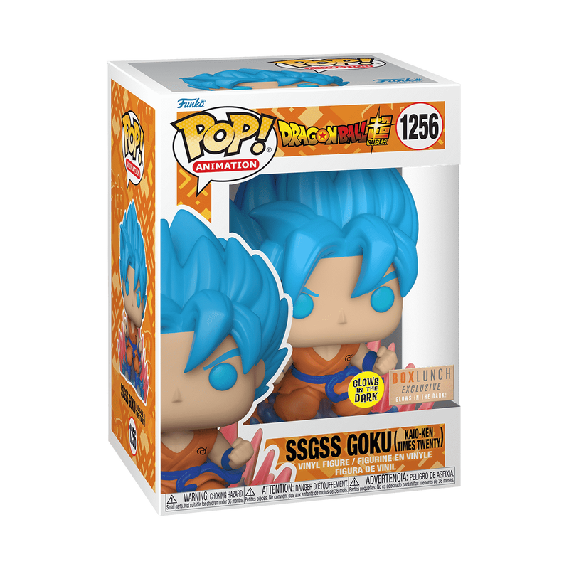 Pop! SSGSS Goku (Kaio-ken Times Twenty) (Glow), , hi-res view 2
