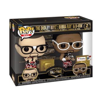 Pop! & Buddy The Dudley Boyz: Bubba Ray & D-Von (2018 Hall of Fame) 2-Pack, Image 2