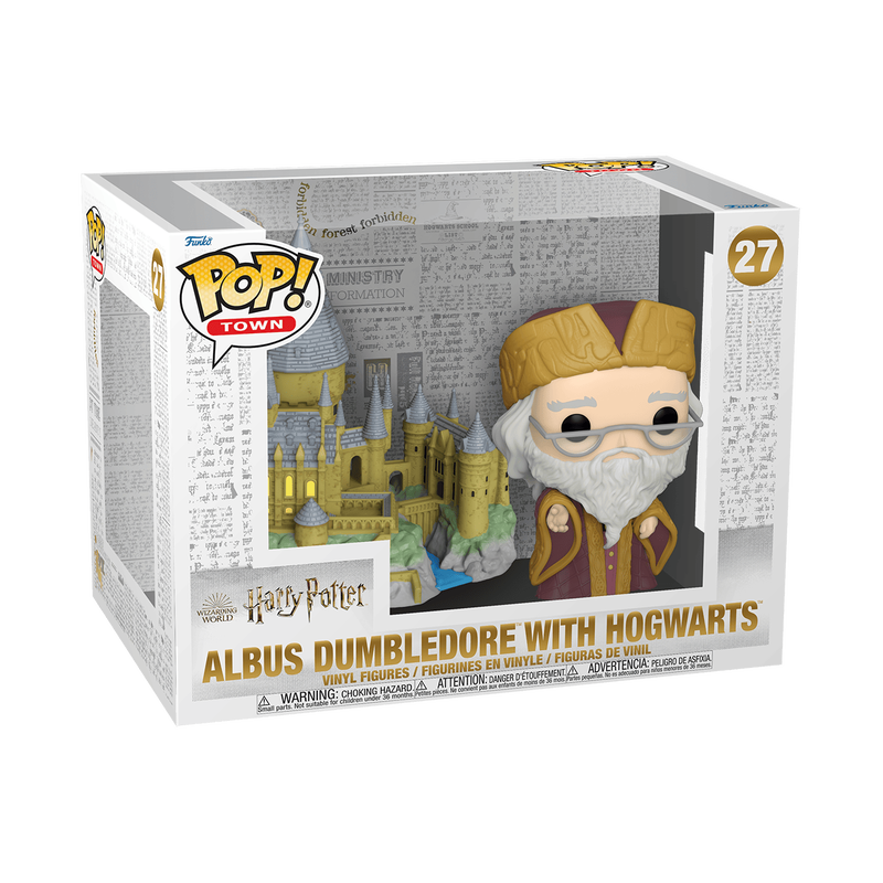 Pop! Town Albus Dumbledore with Hogwarts, , hi-res image number 2