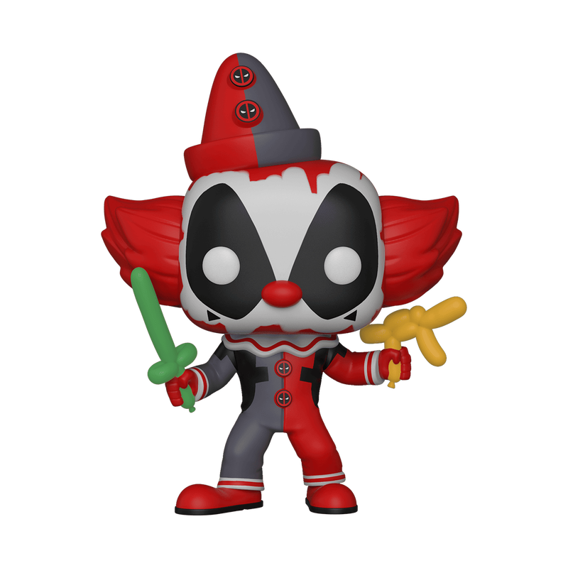 Pop! Clown Deadpool, , hi-res view 1