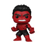 Pop! Super Red Hulk (Retro Comic Deco), , hi-res view 1