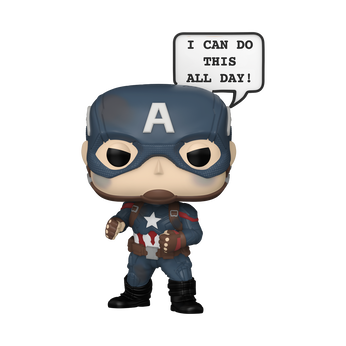 Pop! Captain America (I Can Do This All Day) with Pop! Protector, Image 1