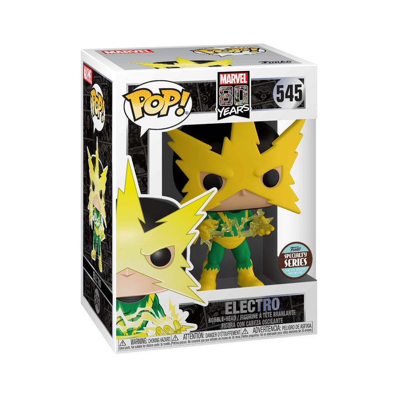 POP Marvel: 80th - First Appearance Electro, , hi-res view 1