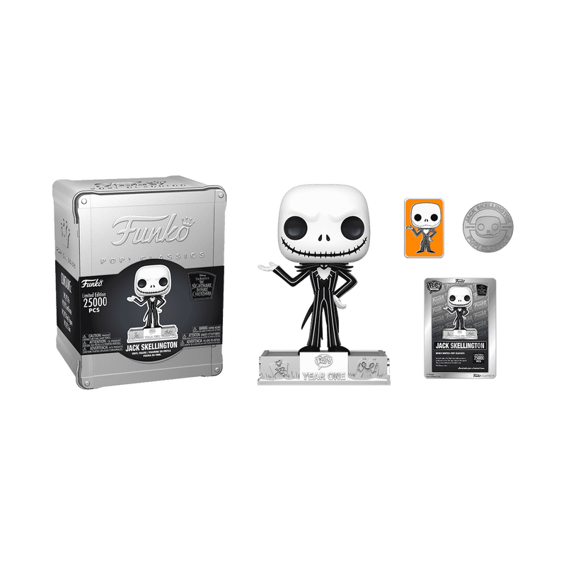 Pop! Classics Jack Skellington Funko 25th Anniversary, , hi-res view 1