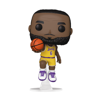Pop! Lebron James in 6 Jersey, Image 1