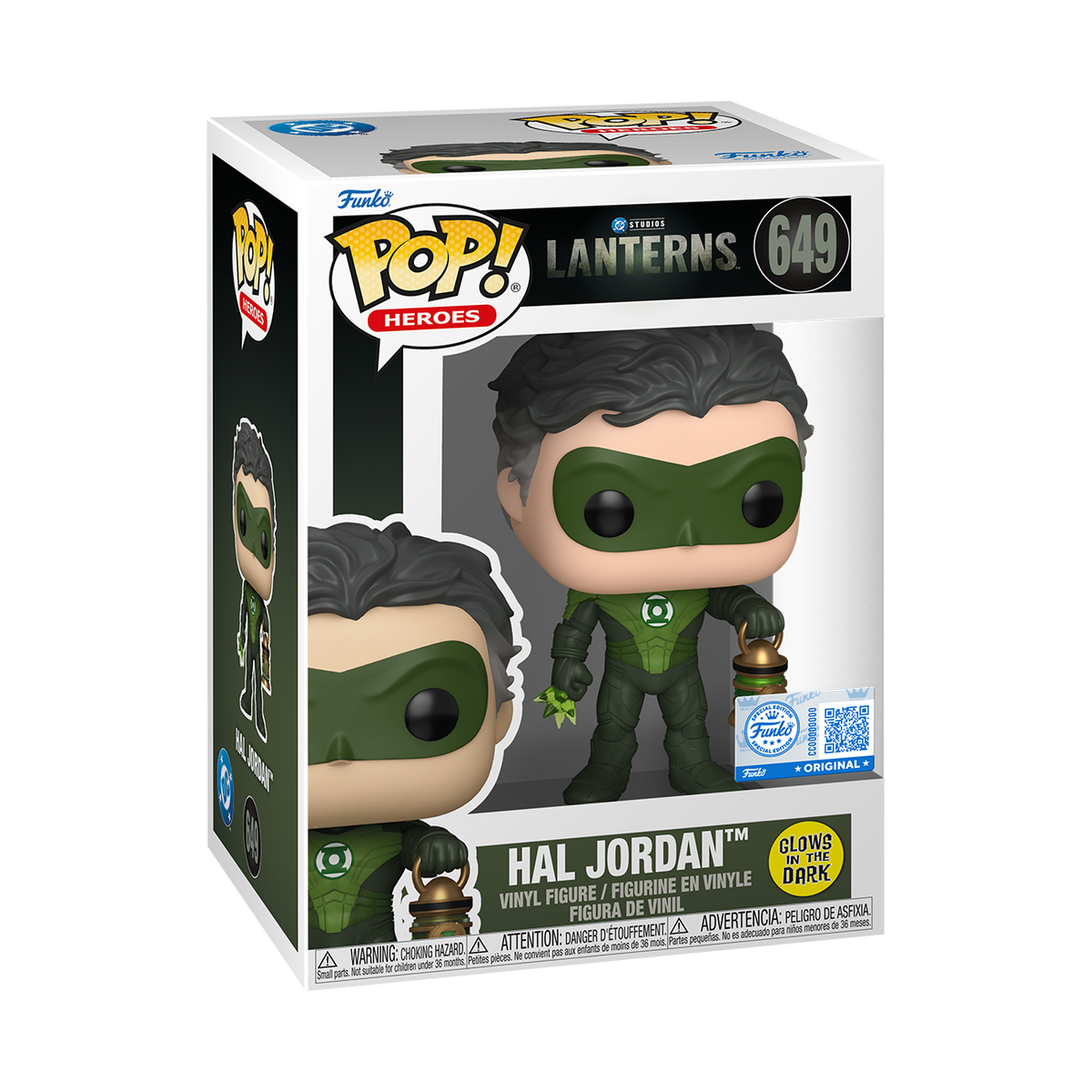 Фигурка Funko Pop! Hal Jordan (Lanterns) (Glow) — фото 2