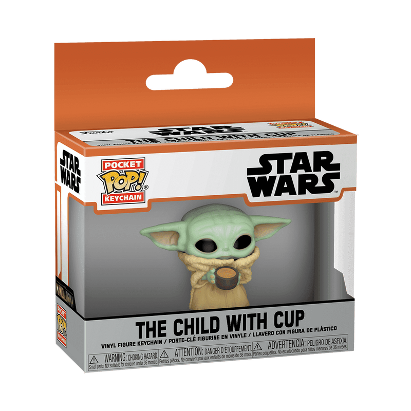 Pop! Keychain The Child with Cup, , hi-res view 2