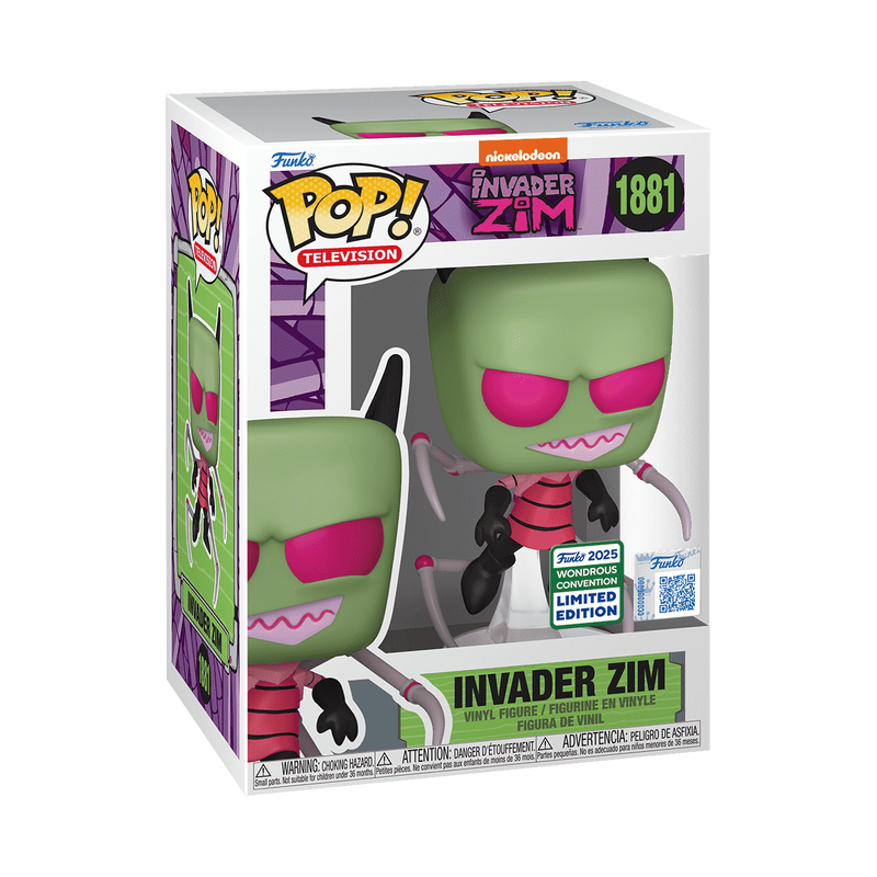 Pop! Invader Zim with Irken PAK Legs with Pop! Protector, , hi-res view 2