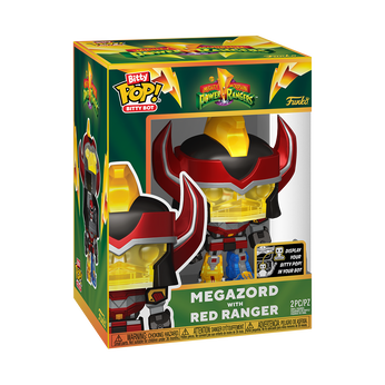 Bitty Pop! Bitty Bot Megazord with Red Ranger, Image 1