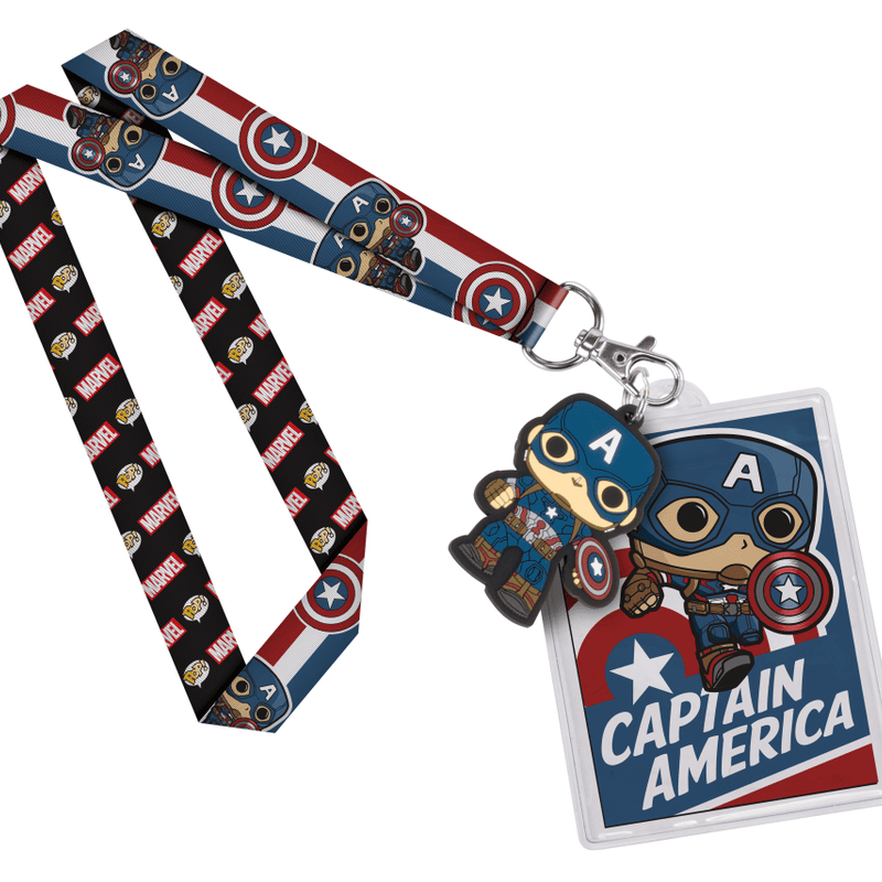 Lanyard: Marvel - Captain America, , hi-res view 1