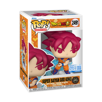 Pop! Super Saiyan God Goku (Kamehameha) (Chase) (Glow), , hi-res view 2