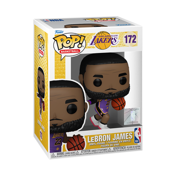 Pop! LeBron James Pointing (Purple Jersey), Image 2