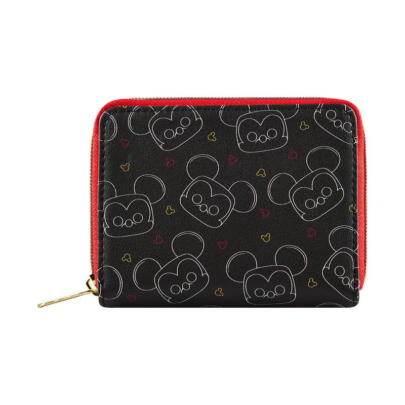 Mickey Mouse Zip Around Wallet, , hi-res image number 1