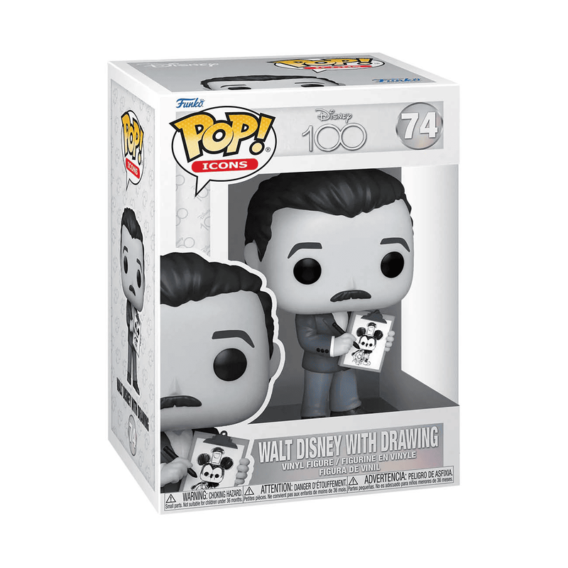 Pop! Walt Disney with Drawing at