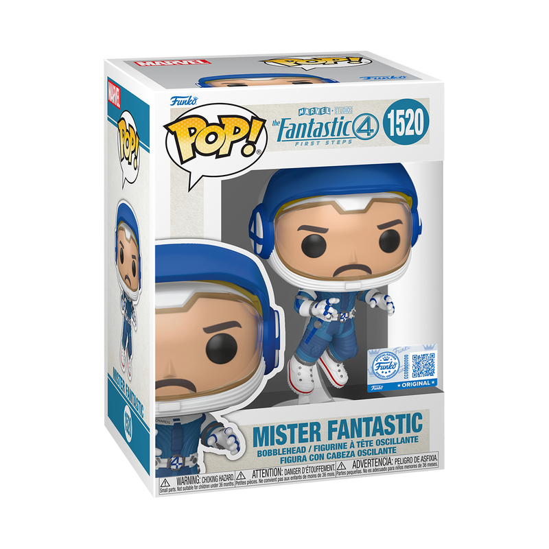 Pop! Mister Fantastic (Space Suit) (Fantastic Four: First Steps), , hi-res view 2