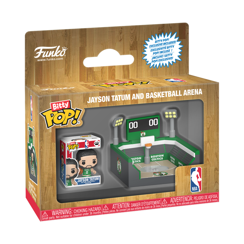 Bitty Pop! Towns Jayson Tatum & Basketball Arena, , hi-res view 2