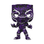 Pop! Artist Series Black Panther with Pop! Protector, , hi-res view 1