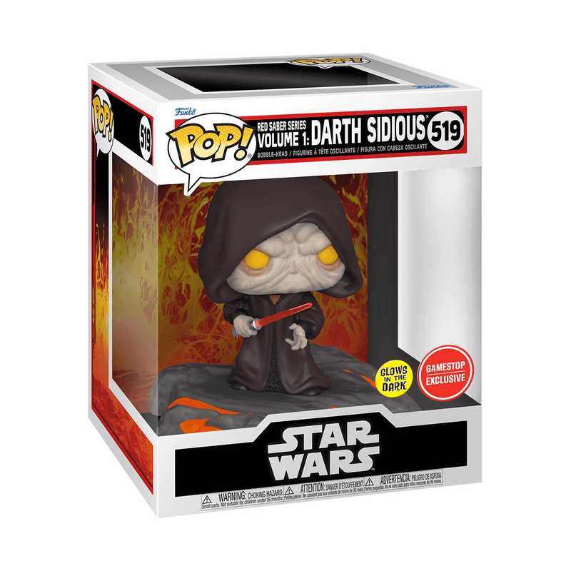 Pop! Deluxe Red Saber Series Volume 1: Darth Sidious (Glow), , hi-res view 2