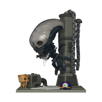Pop! Deluxe Xenomorph with Jonesy, Image 1